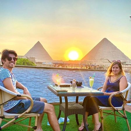 Cheops Pyramids Inn Kafrat al Jabal Exterior foto
