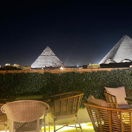 Cheops Pyramids Inn Kafrat al Jabal Exterior foto