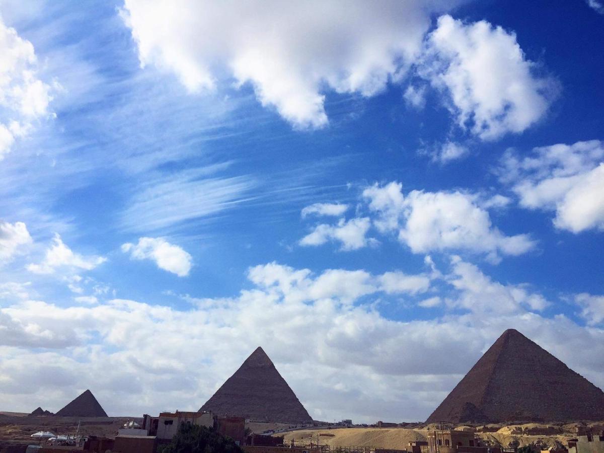 Cheops Pyramids Inn Kafrat al Jabal Exterior foto