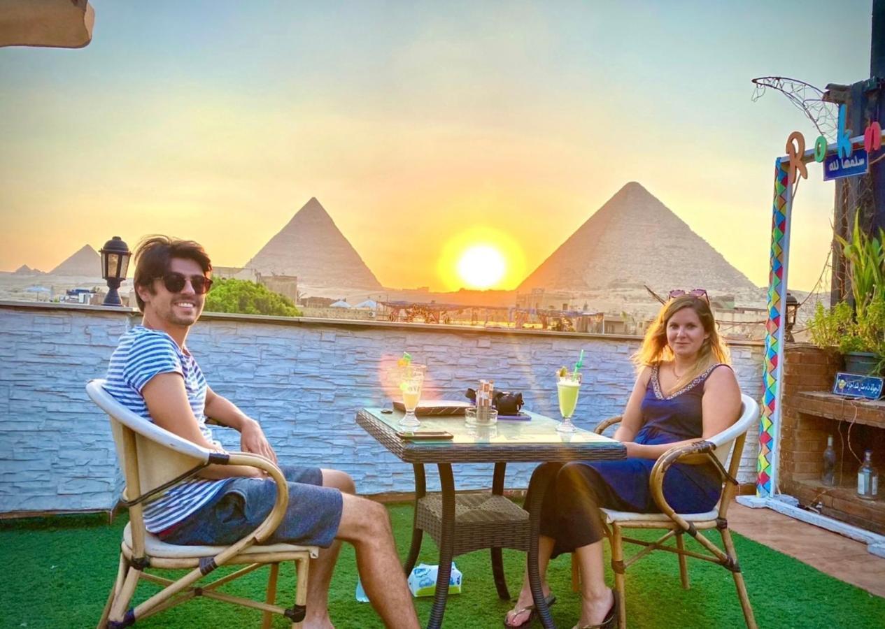 Cheops Pyramids Inn Kafrat al Jabal Exterior foto