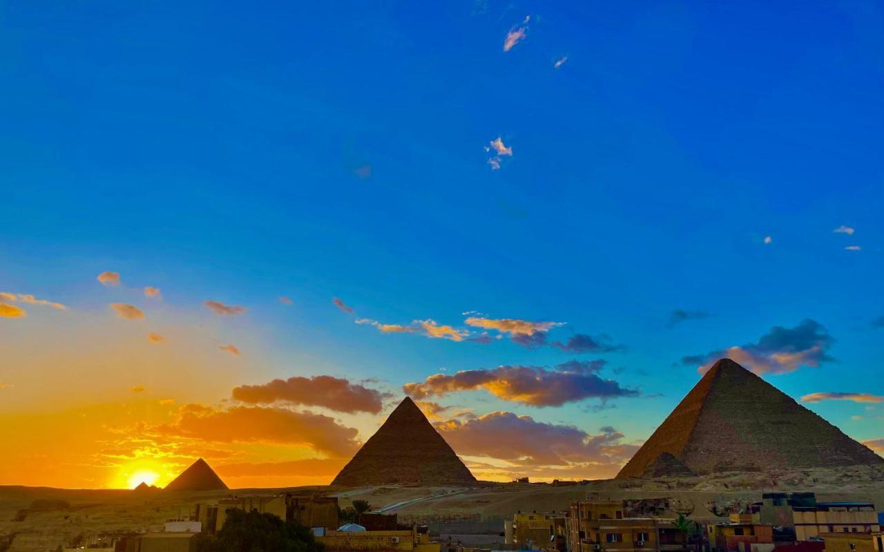 Cheops Pyramids Inn Kafrat al Jabal Exterior foto