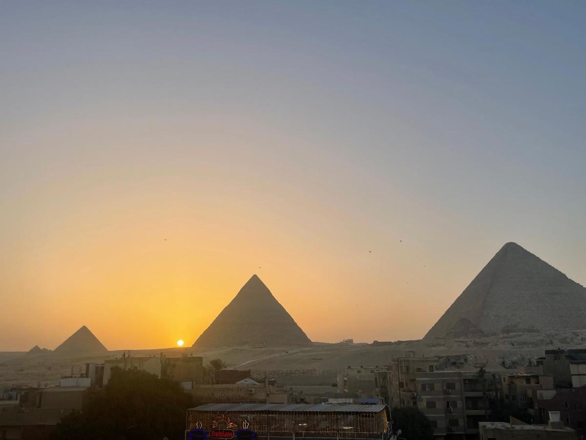 Cheops Pyramids Inn Kafrat al Jabal Exterior foto