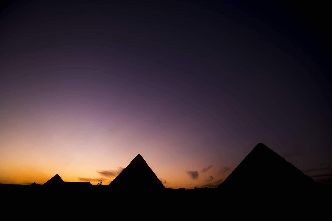 Cheops Pyramids Inn Kafrat al Jabal Exterior foto
