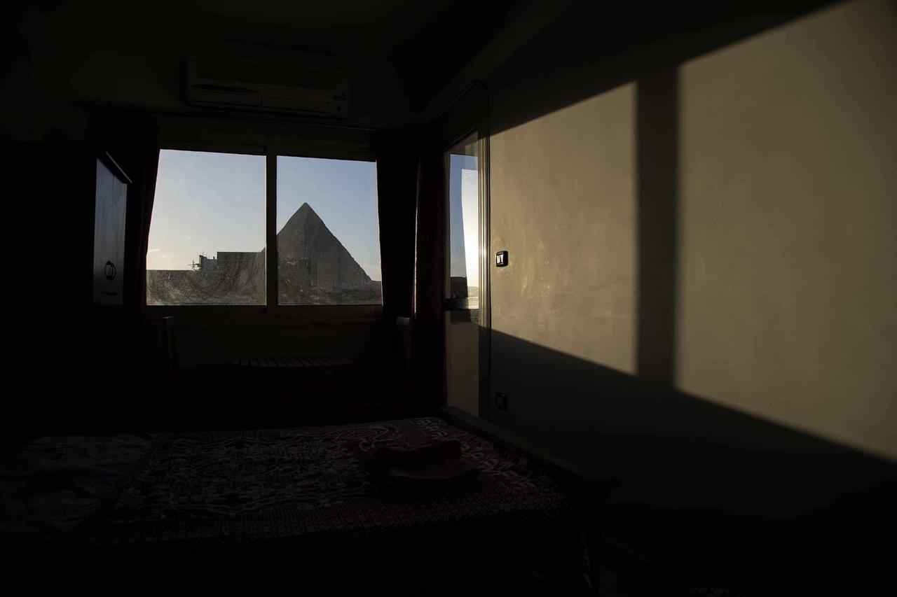 Cheops Pyramids Inn Kafrat al Jabal Exterior foto